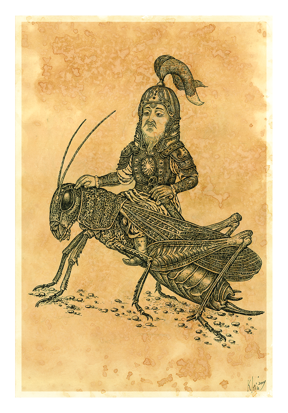 Изображение карты Тайная история монголов